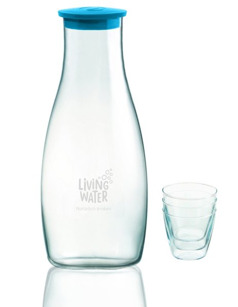 LivingTap Set - Karaffe + Gläser